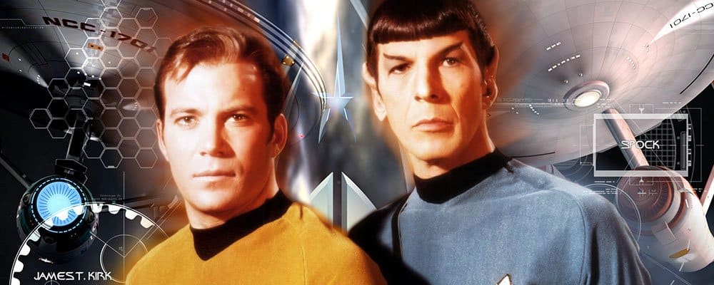 Star Trek The Original Series Secrets - Kirk Spock Enterprise