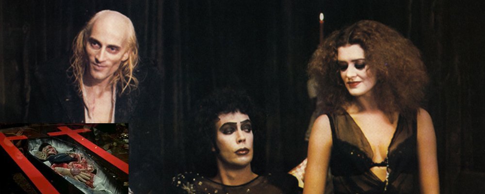 Rocky Horror Picture Show Strange Stories From Behind the Scenes - Dead Eddie Riff Raff Frank Magenta