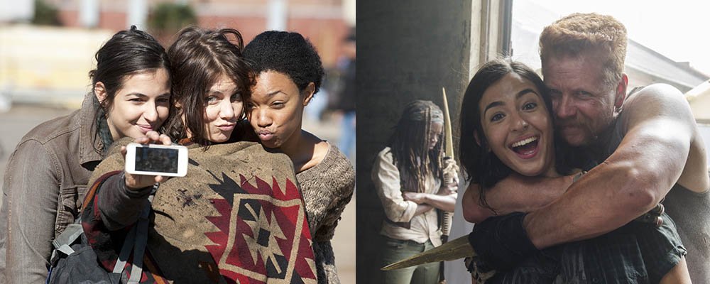 The Walking Dead Surprising Stories From Behind The Scenes - Tara Maggie Sasha