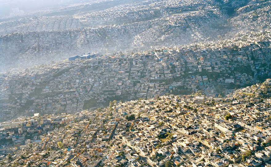 20 Millions in population (Mexico City) Overpopulation