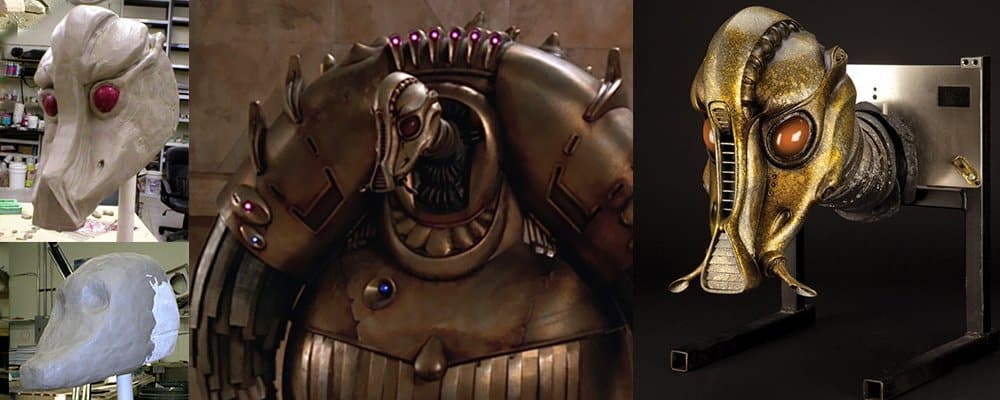The Fifth Element Revealed - Mondoshawan Heads Making