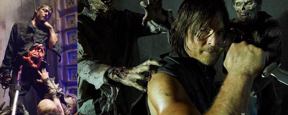The Walking Dead Surprising Stories From Behind The Scenes - Daryl Dying Pandorum