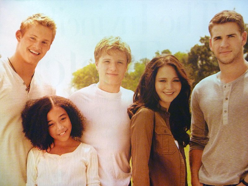 The Hunger Games Revealed - Cato Rue Peeta Gale and Katniss
