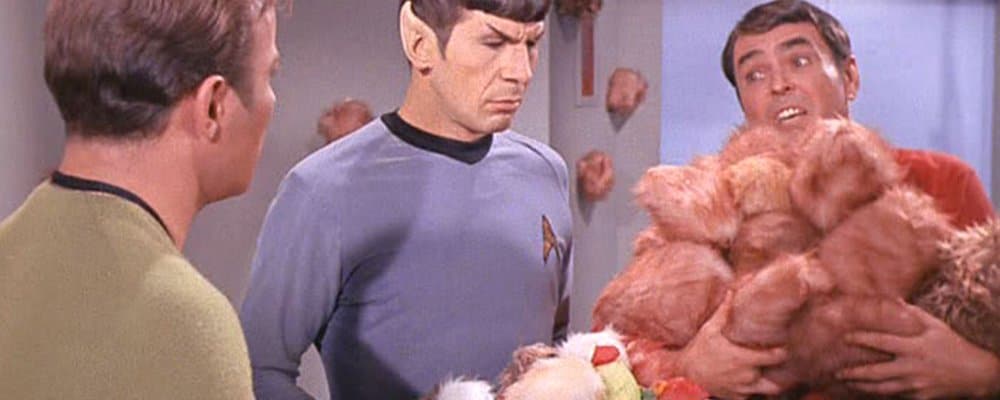 Star Trek The Original Series Secrets - Scotty Trouble With Tribbles Finger