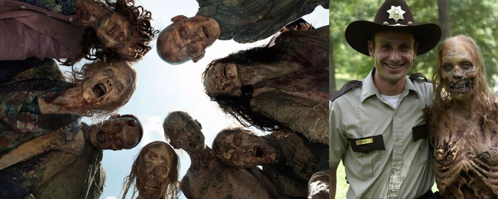 The Walking Dead Surprising Stories From Behind The Scenes - Walkers and Rick