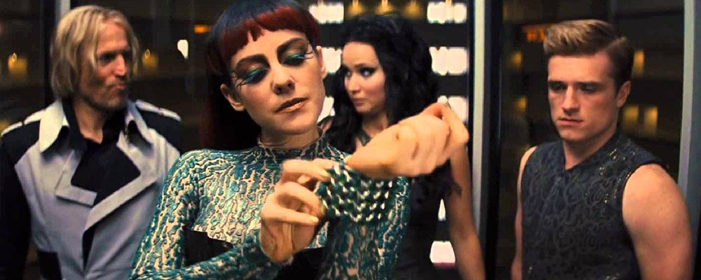 The Hunger Games Revealed - Johanna in Elevator