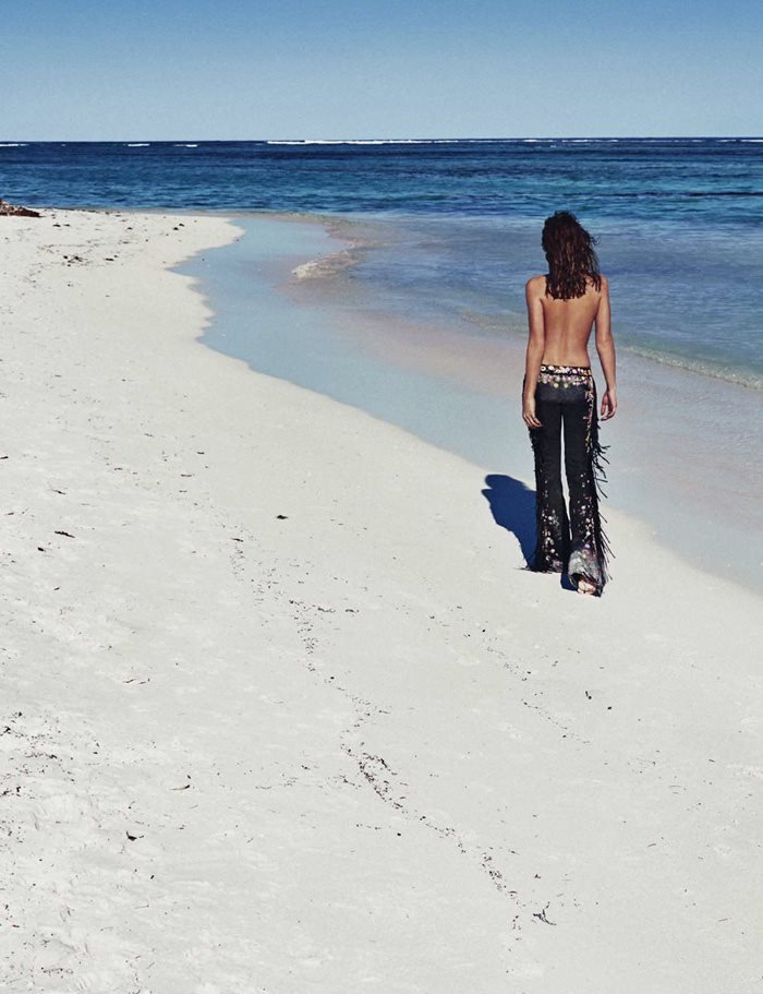 Alyssa Miller Beach Back