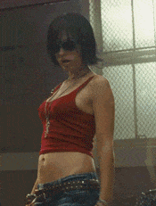 Animated GIF No Bra Celebrities 11- Olivia Wilde with no bra