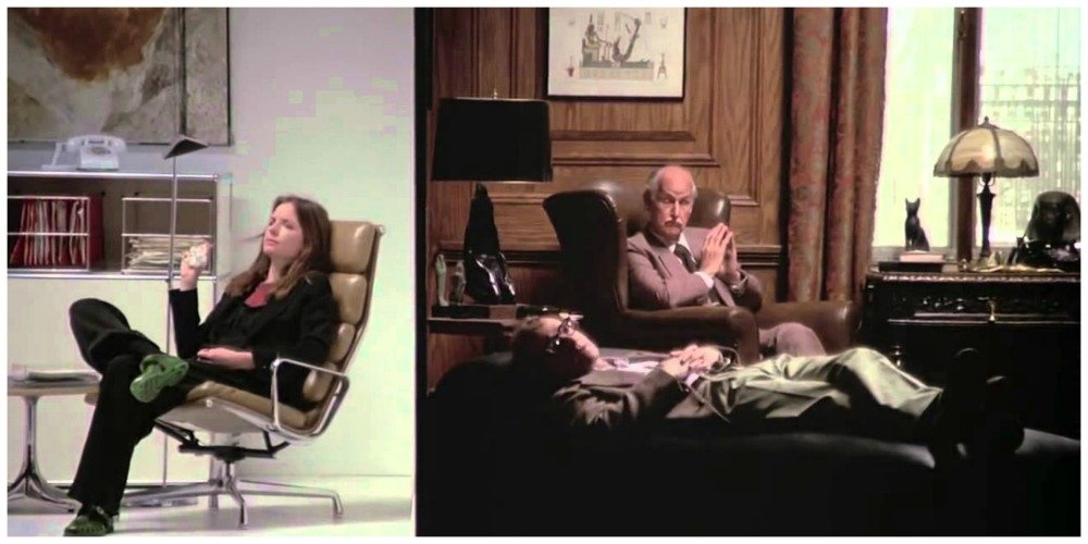annie hall split screen