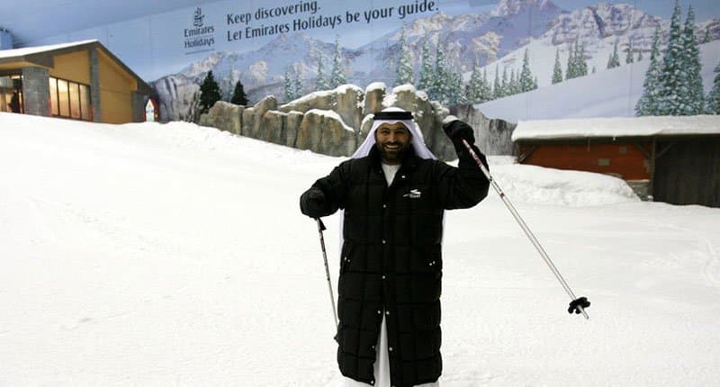 Are you kidding, where does the snow came from 2 Crazy Dubai