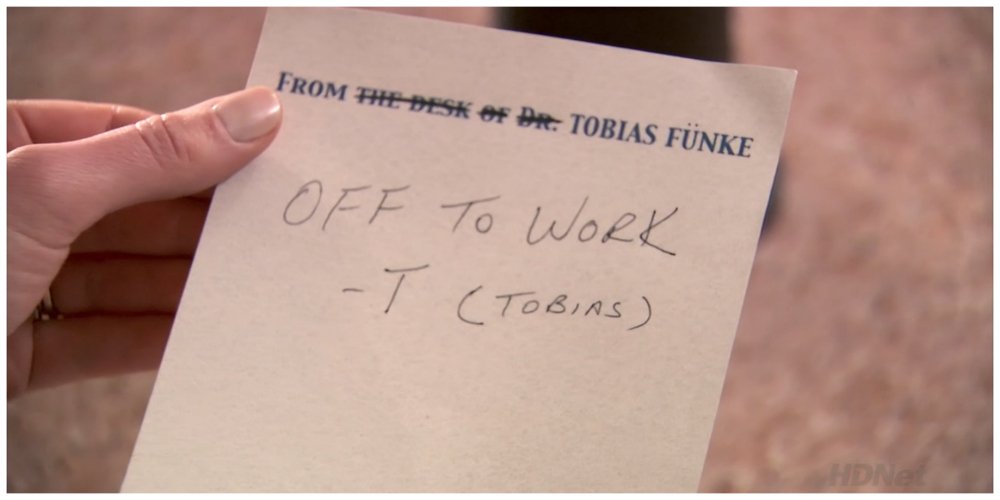 arrested development tobias doctor