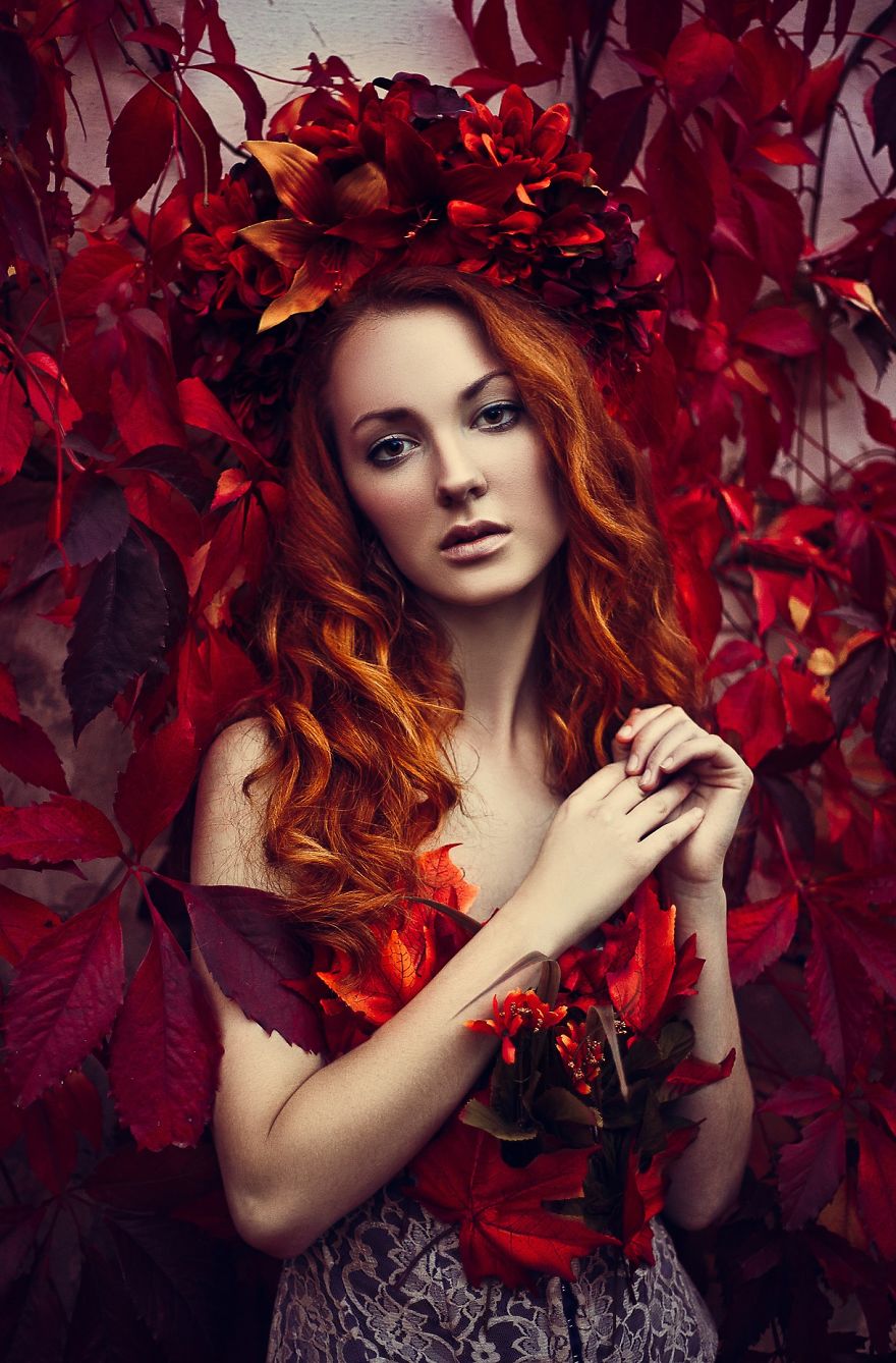 Autumn Agáta Surreal Portraits