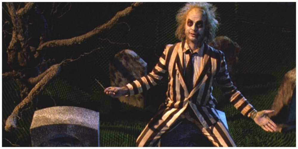 beetlejuice michael keaton improv
