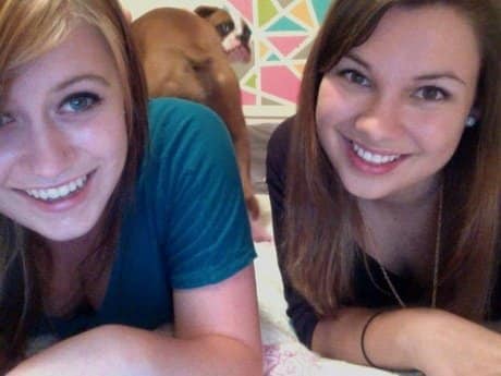 Best Animal Photobombs Ever 5 - Dog Behind