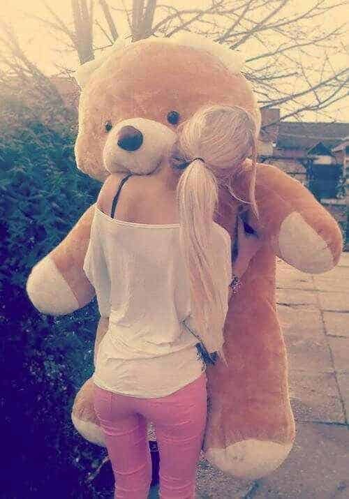 Big Teddy Bear for Valentines Day 11 Back