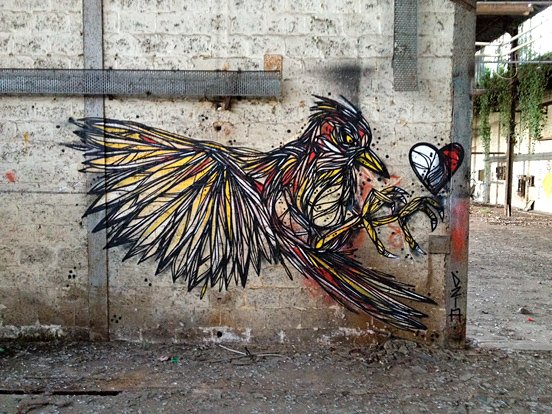 Bird Animal Mural