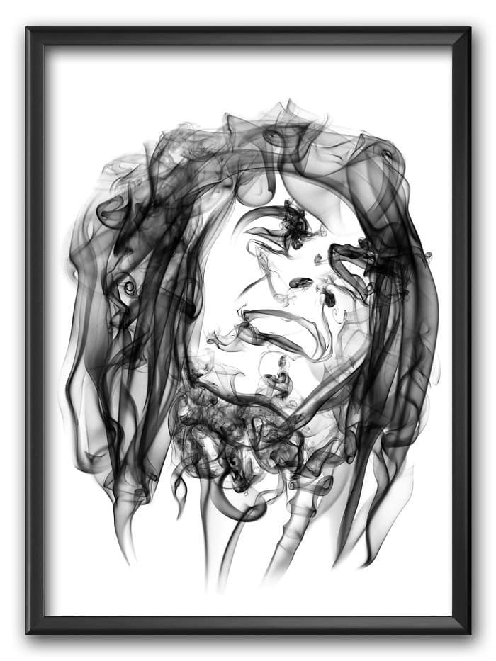 Bob Marley Smoke Poster