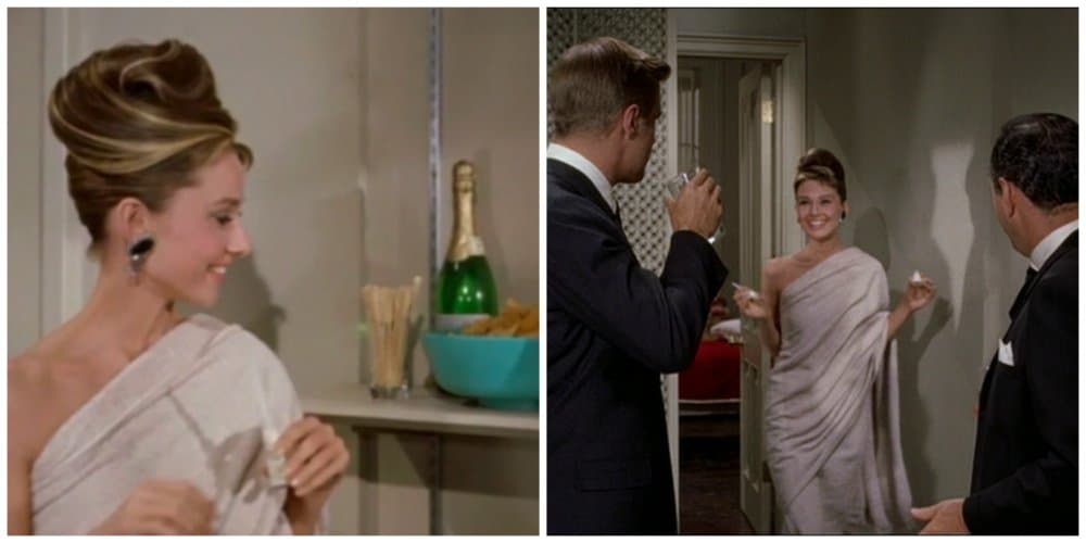 breakfast at tiffany's towel dress