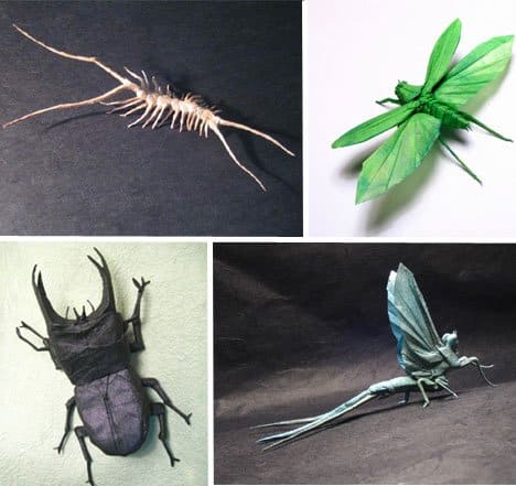 Brian Chan – Elegantly Crafted Insect Sculptures Paper Arts
