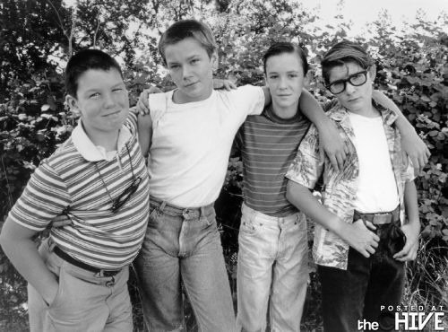 Cast of Stand by Me Rare Photo