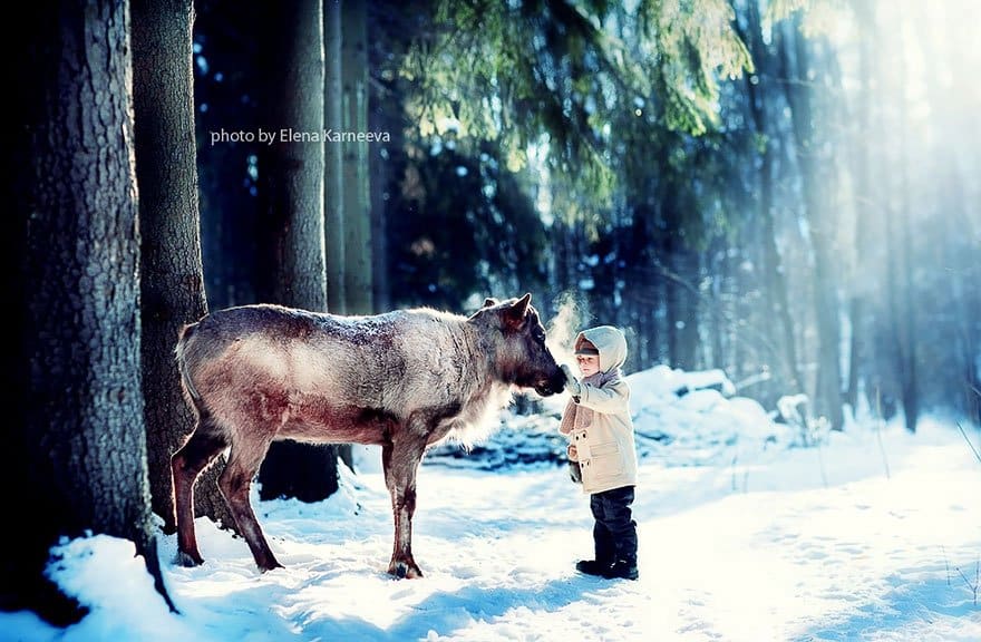 Children and Animal