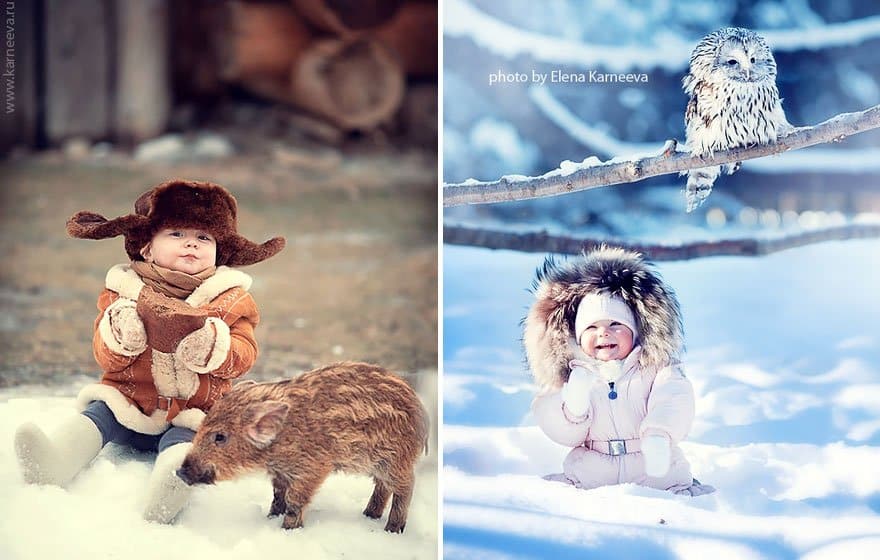 Children and Animals
