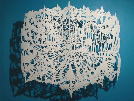 Chris Natrop – Draped and Shadowed Paper Art 2 Paper Art