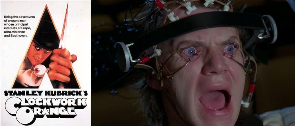 Clockwork Orange 2 - Poster and eye open