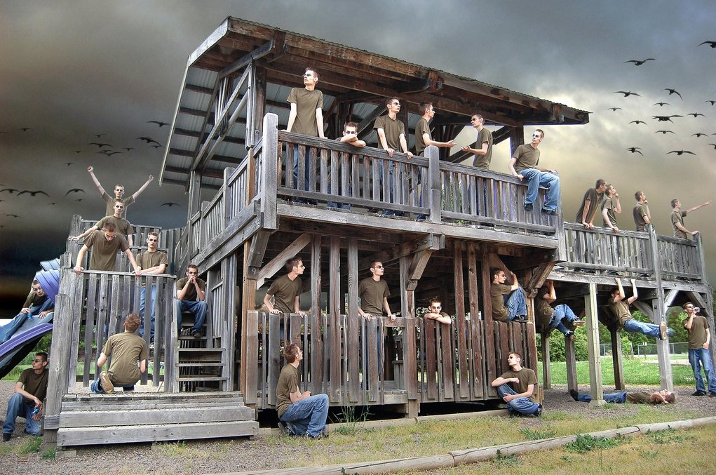 Clone Selfie Photo 15 Artistic