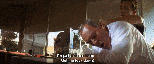 pulp fiction coffee shop