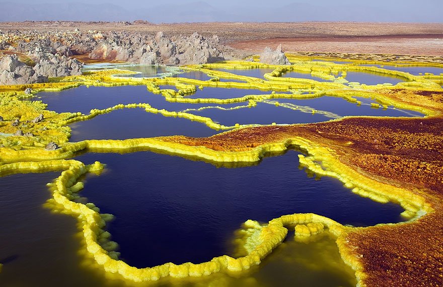 Dallol Volcano, Ethiopia Mysterious Places