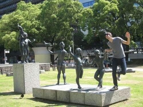 Dance Party Funny Sculpture