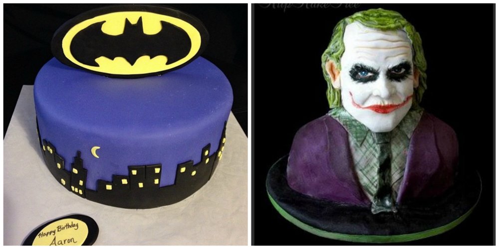 dark knight cake