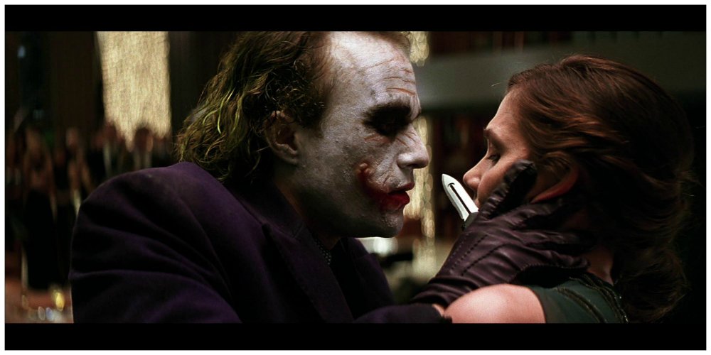 dark knight scary makeup