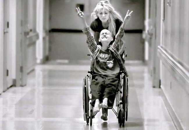 Disease can't defeat humanity Popular photograph