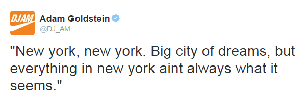 DJ Adam Last Tweets