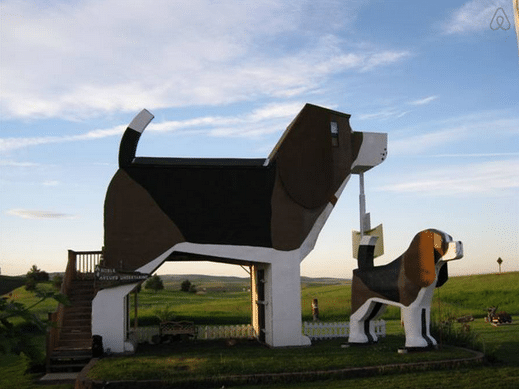 Dog Bark Park Inn B&B Funny AirBNB