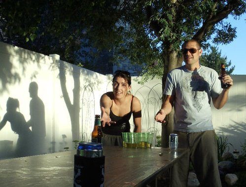 Don't believe the shadow please Funny Photobomb