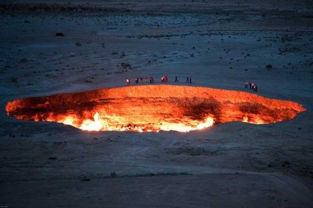 Door to Hell Travel Idea