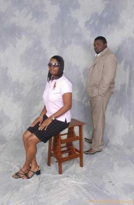 Engagement Pic Family Photo Fail