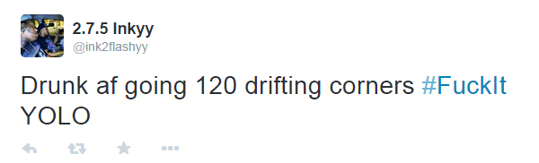 Ervin McKinness (Car crash) Last Tweets