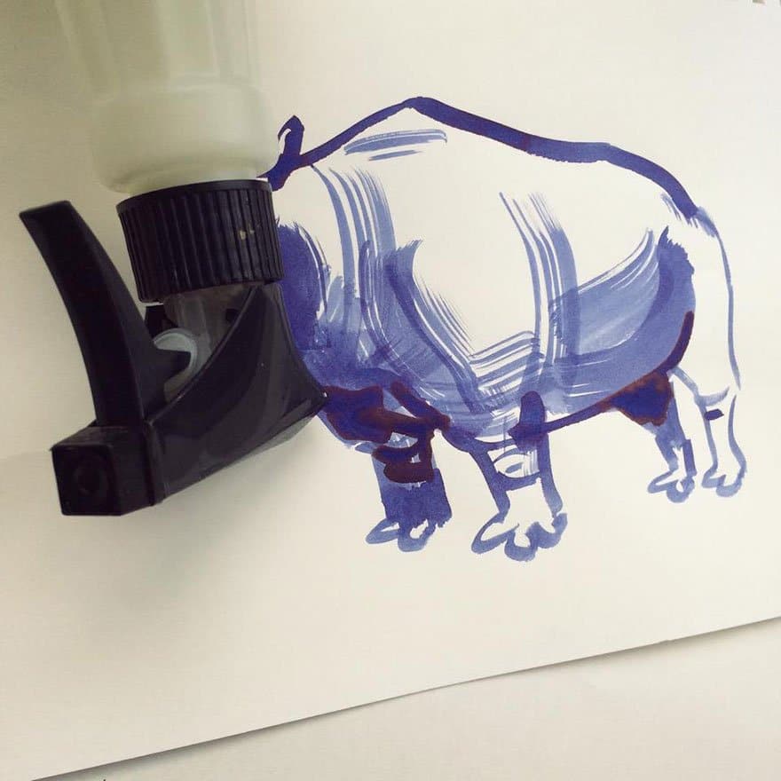 Every day object 2 Creative Drawing