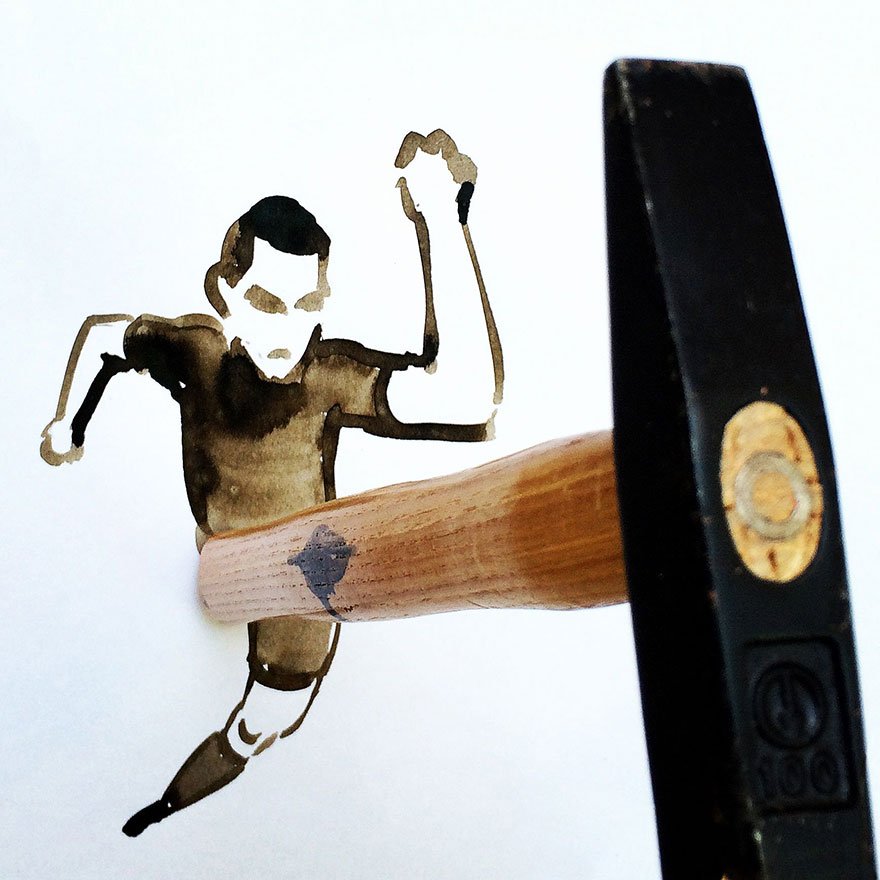 Every day object 3 Creative Drawing