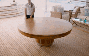 Fletcher Capstan expandable table Gadget Gift Ideas