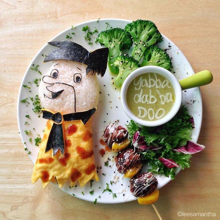 Flinstone - Yabba dabbo Doo Food Artists