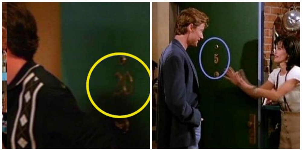friends apartment door