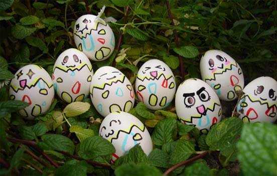 Funny Eggs 9 colors