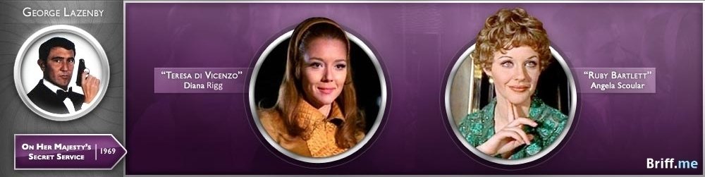 George Lazenby James Bond Girls