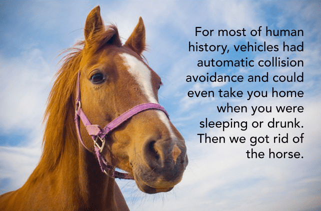 Got rid of horse Smart Idea