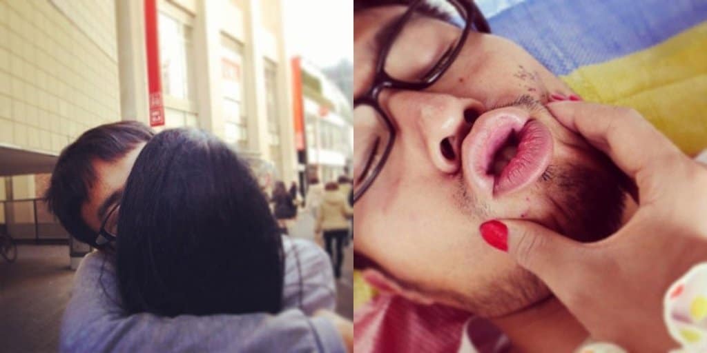 Can you guess who is the girlfriend?
